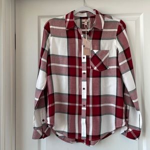 NWT - Como Vintage Plaid Shirt - -XS